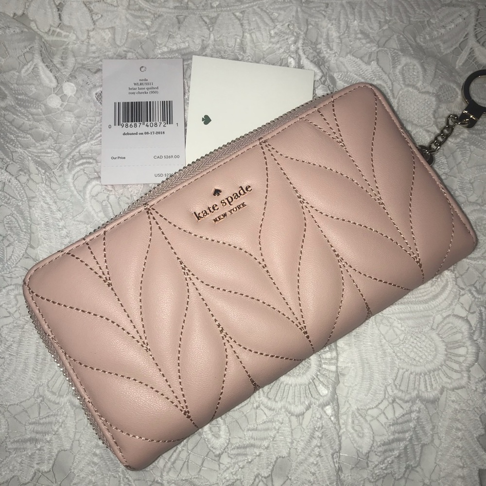 Kate Spade ~NEDA Briar Lane QUILTED Wallet